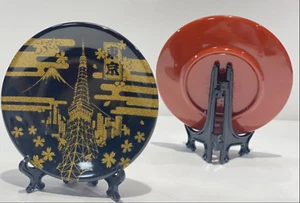Japan Tokyo Tower Official Goods small dish 3.54 in Plastic Dish - Picture 1 of 2