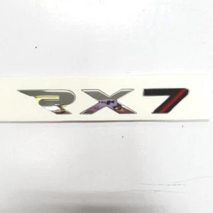 RX7 Logo Lettering Emblem Badge For 2006 2013 Ssangyong Rexton W - Picture 1 of 5