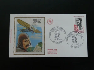 FDC France 1972 history of aviation Louis Bleriot aviator - Picture 1 of 1