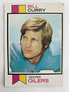 1973 Topps Football #43 Bill Curry - Picture 1 of 2