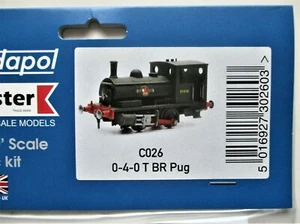 DAPOL C026. BR 0-4-0 Pug Steam Locomotive. 1/76 scale – OO Gauge Plastic Kit - Picture 1 of 4
