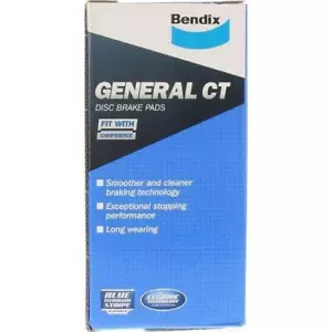 Bendix Front Brake Pad Set General CT fits Volkswagen Golf 1.6 Mk5 (2004-2008) - Picture 1 of 1