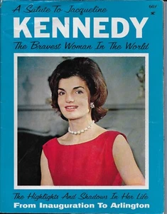 A SALUTE TO JACQUELINE KENNEDY 64 pages 1964 SOME COLOR MAGAZINE VERY CLEAN - Picture 1 of 1