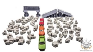 Gaslands Autokill track jump start Set Wargaming Guns 20mm Hot Wheels Matchbox - Picture 1 of 50