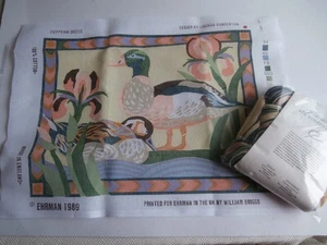 Ehrman Wandteppich Set - Ägyptische Enten von Lucinda Ganderton 1989 Vintage - Bild 1 von 9