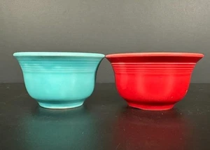 Modern Era HLC FIESTA WARE Bouillon Bowl Lot of 2 Various Colors POST-1986 - Bild 1 von 10