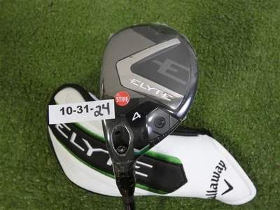 Callaway 2025 Elyte 22* Left Hand 4 Hybrid Denali Charcoal 70 6.0 Stiff w HC New - Image 1 of 4