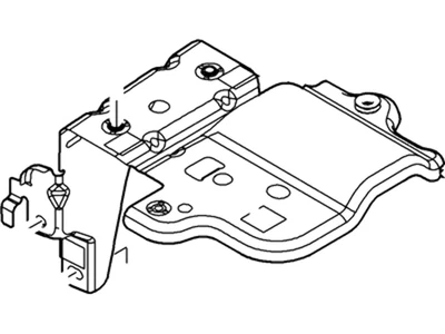 New Genuine Ford Support Battery Tray (2009) OE 8G1Z-10A666-A - Image 1 of 4