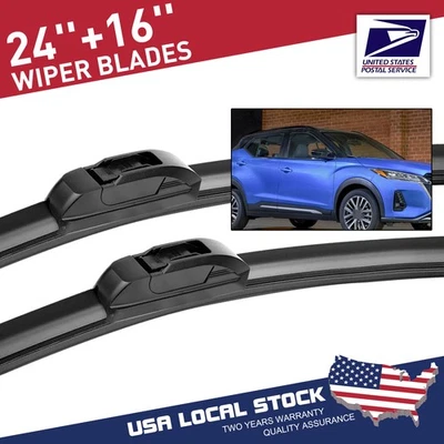 All Season Premium Beam Wiper Blades For 2014-2016 Mitsubishi Mirage - Image 1 of 4