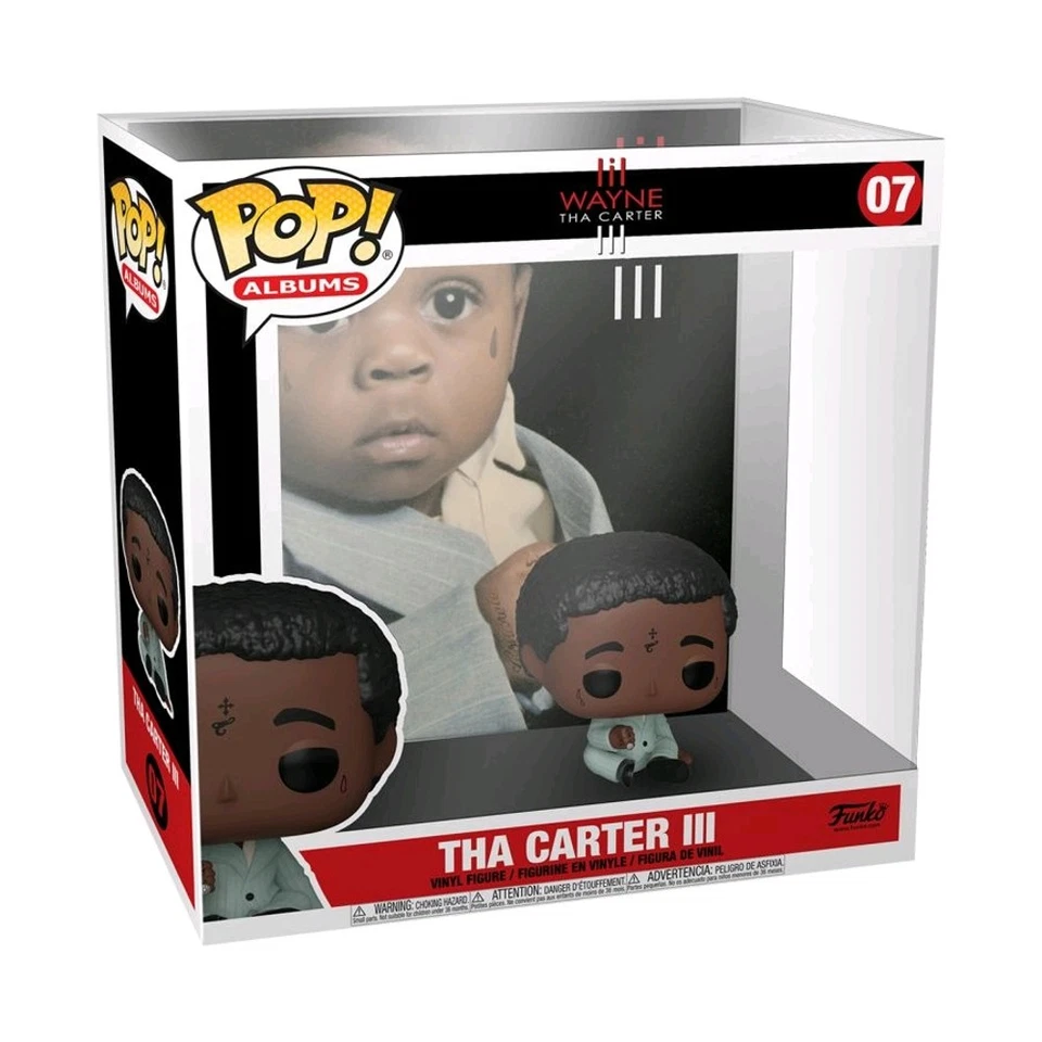 Lil Wayne Pop Albums Vinyl Figure Tha Carter III 9 Cm - 07
