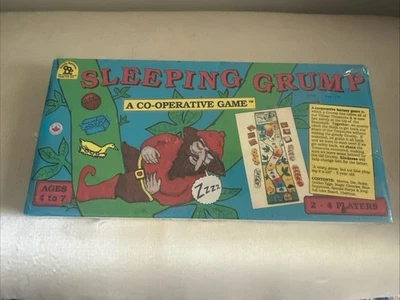 Vintage SLEEPING GRUMP A Co-Operative Game Ages 4-7 Brand New Sealed 1981 - Image 1 of 4