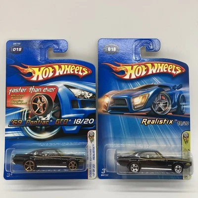 Hot Wheels '69 Pontiac GTO #18 (lot Of 2) - Image 1 of 3