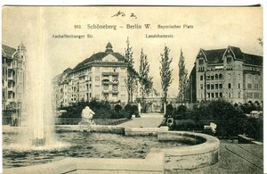 Germania cartolina Berlino Schöneberg - Bayerischer Platz vecchia cartolina - Foto 1 di 3
