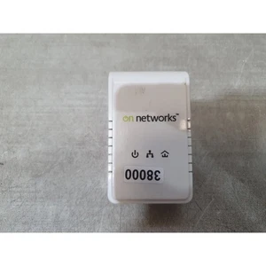 On Networks Pl200sv2 PowerLine Passthrough Ethernet Adaptor White 250V 200mbps - Picture 1 of 7