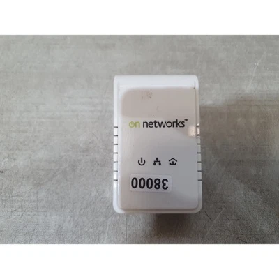 On Networks Pl200sv2 PowerLine Passthrough Ethernet Adaptor White 250V 200mbps - Image 1 of 4