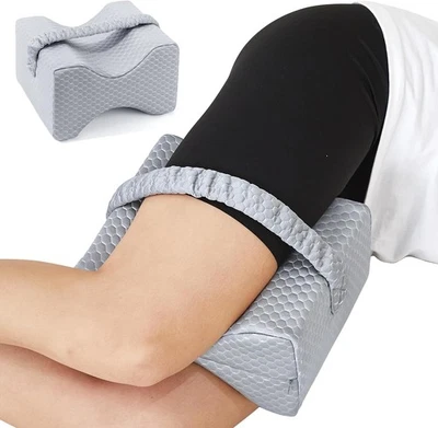 UJPFEO Knee Pillow for Side Sleepers,Cooling Leg Pillow for Sciatica, Knees,Back,Joints