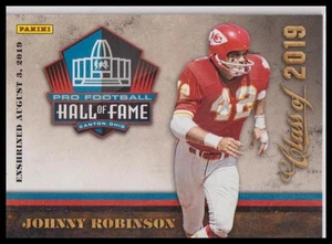 2019 Panini Pro Football Hall of Fame #7 Johnny Robinson - Picture 1 of 2