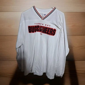 Vintage Tampa Bay Buccaneers Shirt Men's XXL Long Sleeve Thermal NFL- E4 - Picture 1 of 4