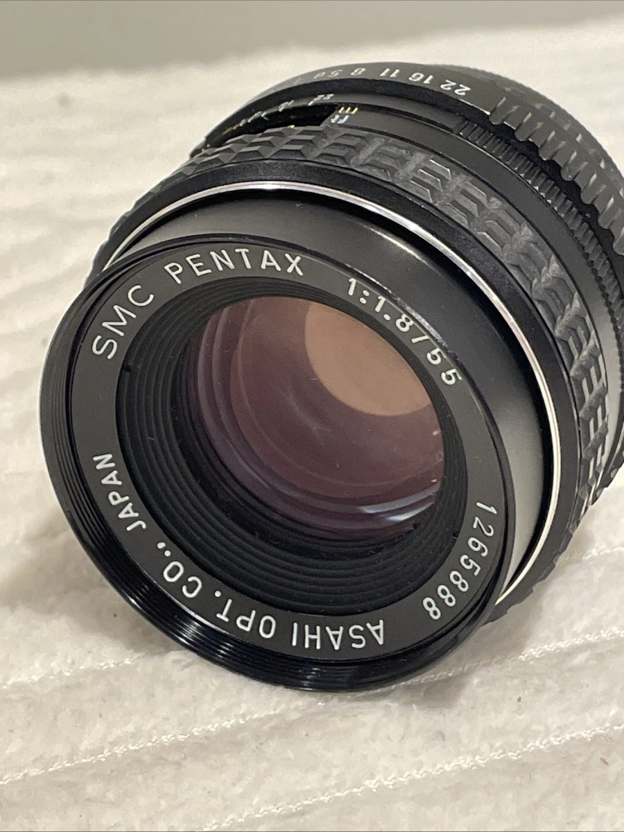 Pentax SMC f/1.8 Camera Lenses 55mm Focal for sale - eBay
