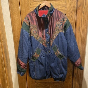 Two Twenty Chaqueta Vaquera Chaqueta Diseño Colorido 2XL - Imagen 1 de 16