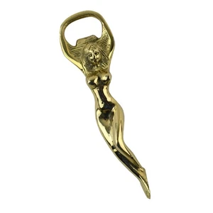 Vintage Naked Lady Girl Soda Beer Cap Top Bottle Opener Nude Woman Pub Bar Decor - Picture 1 of 2