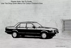 Ford Granada mk2  -  Wall Art Sticker - Picture 1 of 1