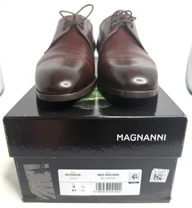 Zapatos de vestir Magnanni Monroe para hombre 22278 marrón Bolton talla 8 M EE. UU. - Imagen 1 de 4