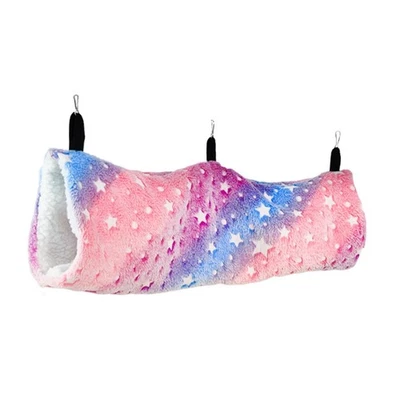 Hamaca de hurón ropa de cama suave colgante hámster juguete para hámster azúcar planeador rata Foto 1 de 4