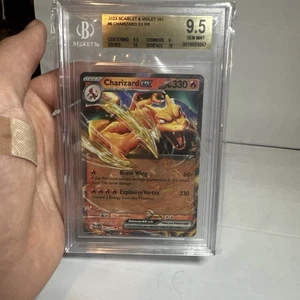 2023 POKEMON JAPANESE SV2A-POKEMON 151 #006 CHARIZARD EX GOLD LABEL - BGS 9.5 - Picture 1 of 3