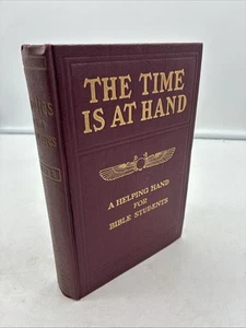 Antique Watch Tower Book The Time Is At Hand Bible Studies in Scriptures 1914 - Picture 1 of 12