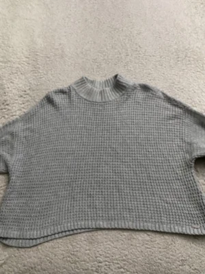 Suéter Pullover Hollister Mujer Manga Larga Cuello Simulado Gris Talla M Foto 1 de 4