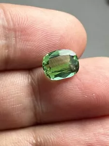 2.10 Carats Natural Green color Tourmaline Loose Gemstone from Afghanistan - Picture 1 of 11