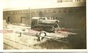 25A008 RP 1940er BRIGGS AUTO BODY RAILROAD PORTER 0-4-0 LOK #3 - Bild 1 von 2