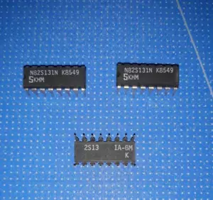 N82S131N Signetics 2K bit TTL bipolare PROM (512x4) DIP16 - Foto 1 di 2