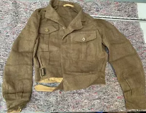 Chaqueta de Batalla Británica Genuina Como Nuevo Sin Editar Talla 13 - 49 Patrón - Imagen 1 de 12
