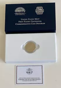 2003 First Flight US Mint Commerative Unc. Clad Half Dollar - Free Shipping - Picture 1 of 3