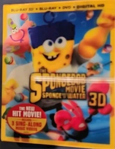 The SpongeBob Squarepants Movie: Sponge out of Water 3D  (Lenticular Cover) - Picture 1 of 1