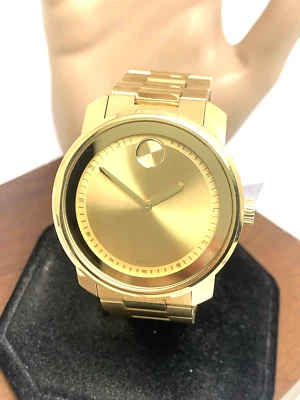Movado Men's Watch 3600258 Bold Swiss Quartz Gold Tone Stainless Steel 42mm - Image 1 of 4