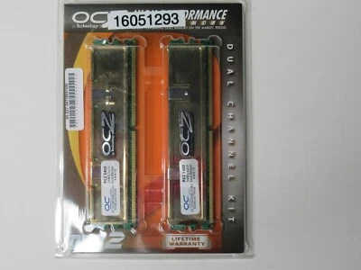 (NEW) OCZ PC2 5400 OCZ26672048ELDCGE-K Gold Edition Dual Channel Kit - Image 1 of 4