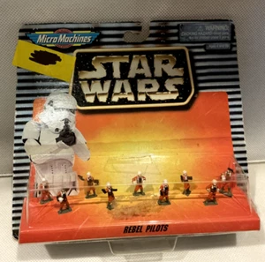 Micro Machines Star Wars REBEL PILOTS Figures 1996 Galoob #66080 NEW - Picture 1 of 3