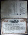 Stock certificate Baltimore & Ohio Railroad Comp. Payee Gunther & Co 1941