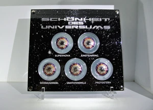 Münzrahmen Aufsteller "Schönheit des Universums" Sammlung Supernova Einsteinring - Bild 1 von 11