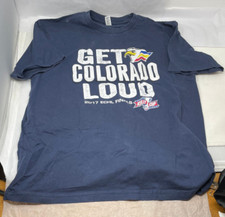 Colorado Eagles Hockey 2017 Kelly Cup Finals Get COLORADO Loud Black XL
