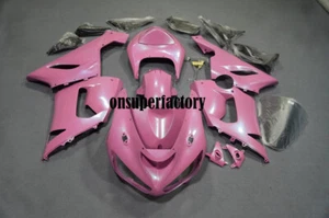 Chameleon Pink + Purple Fairing Kit Seat Cover For 2005 2006 KAWASAKI NINJA ZX6R - Picture 1 of 1