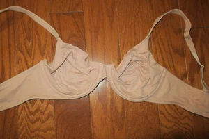 34C ❤️ VINTAGE Victoria's Secret BH SEHR SEXY UNGEFÜTTERT VOLLFLÄCHIG BEIGE❤️NUDE - Bild 1 von 3