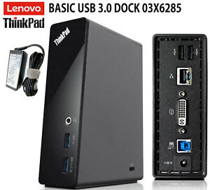 Lenovo Thinkpad Docking 03X6285  Dock USB 3.0  E530c, E335, E135, E130, L330 