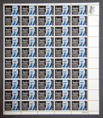 US Stamps 1965 Mint Sheet 5 cent "Robert Fulton" Aug 19th, MNH SC# 1270 - Image 1 of 4