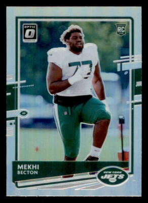 2020 Donruss Optic Holo #120 Mekhi Becton (ref 236409) - Image 1 of 2