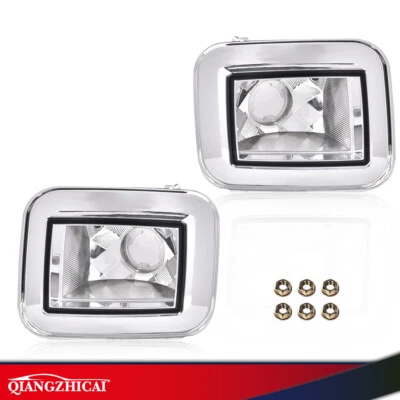 Chrome/Clear Front Parking Signal Light Fit For 2003-08 H2 Hummer 2005-08 H2 SUT - Image 1 of 4
