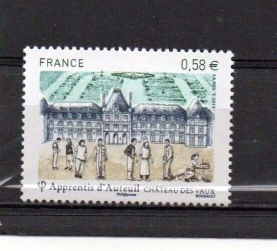 Timbre / Stamp Apprentis d'Auteuil Château de VAUX Neuf ** MNH - Photo 1/1